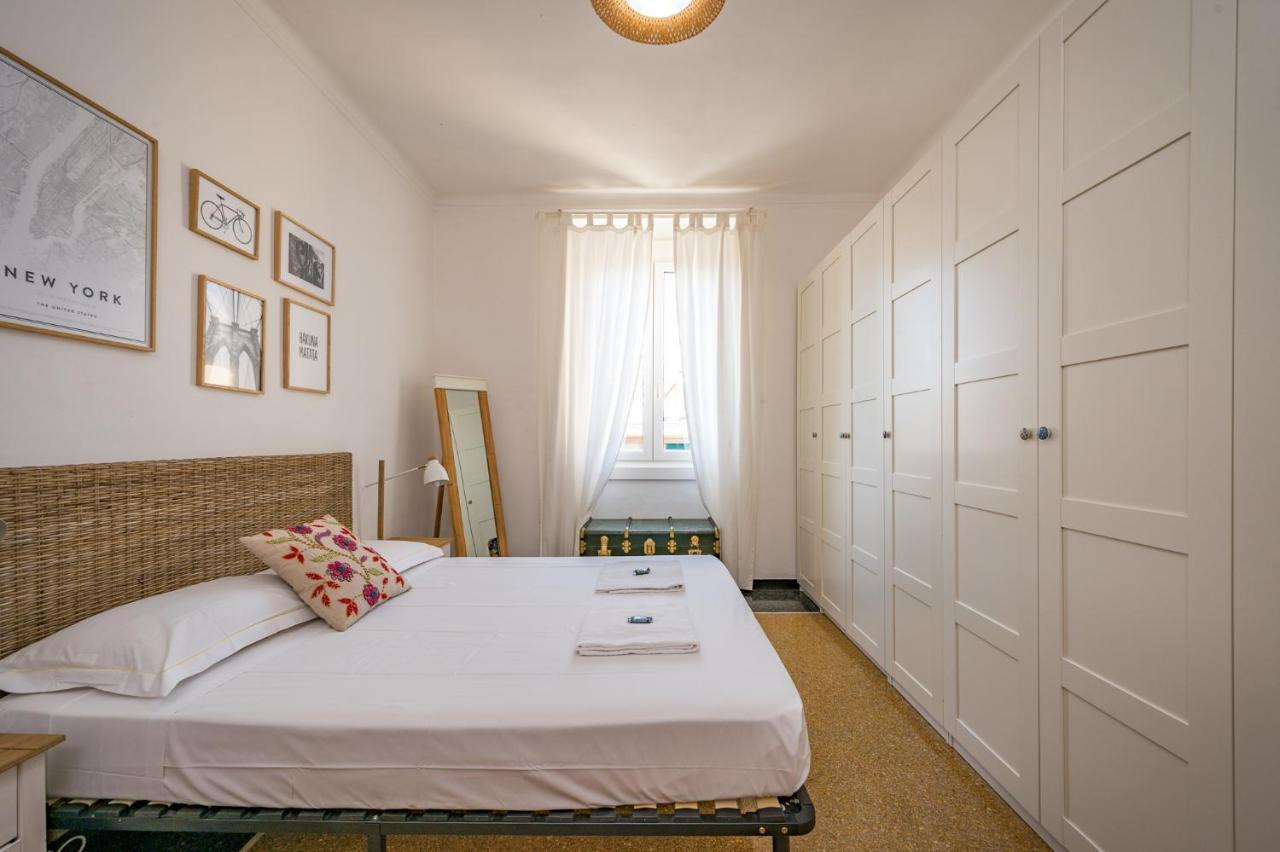 Apartament Joivy Penthouse Flat With Terrace Genua Zewnętrze zdjęcie