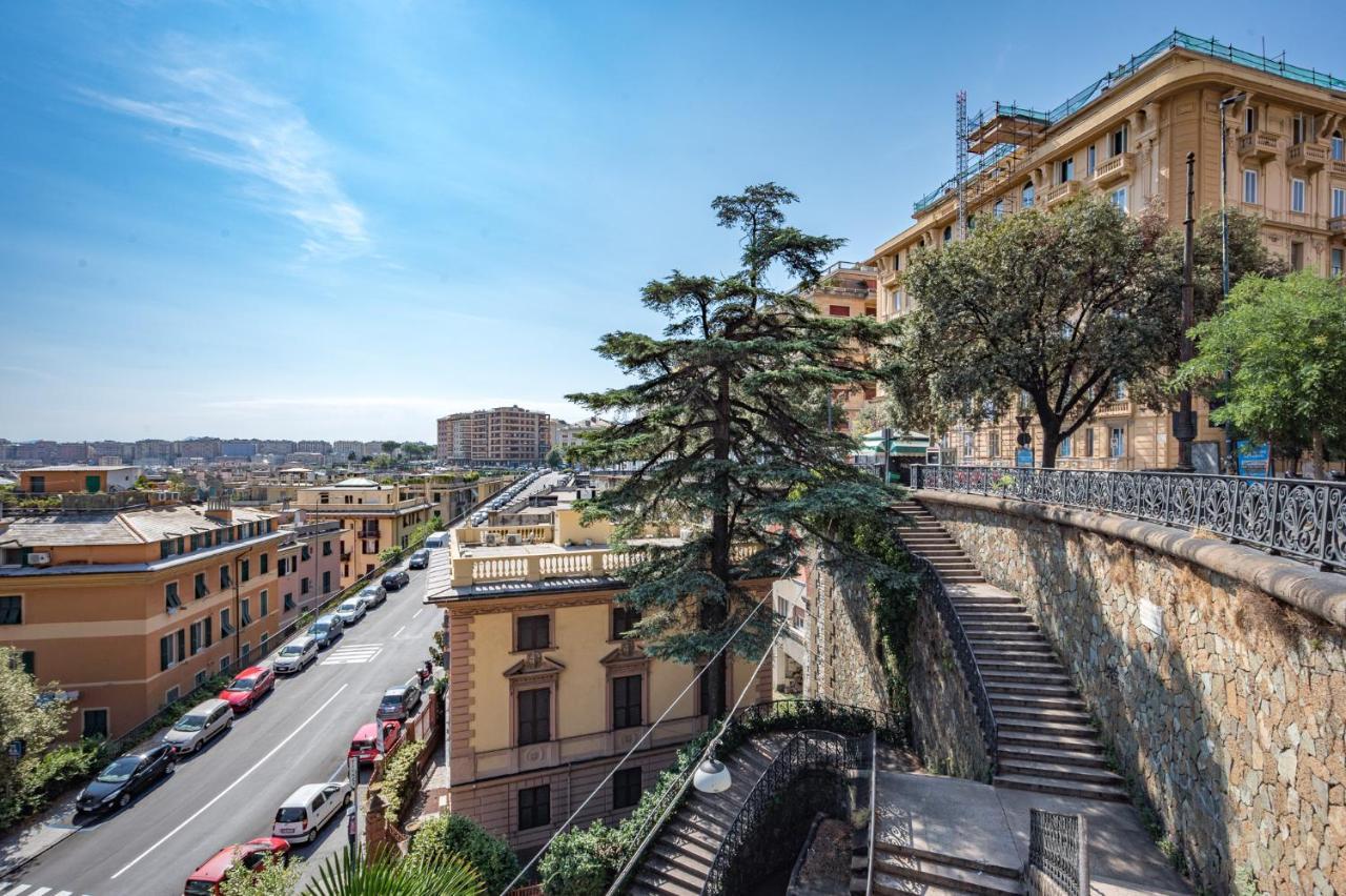 Apartament Joivy Penthouse Flat With Terrace Genua Zewnętrze zdjęcie