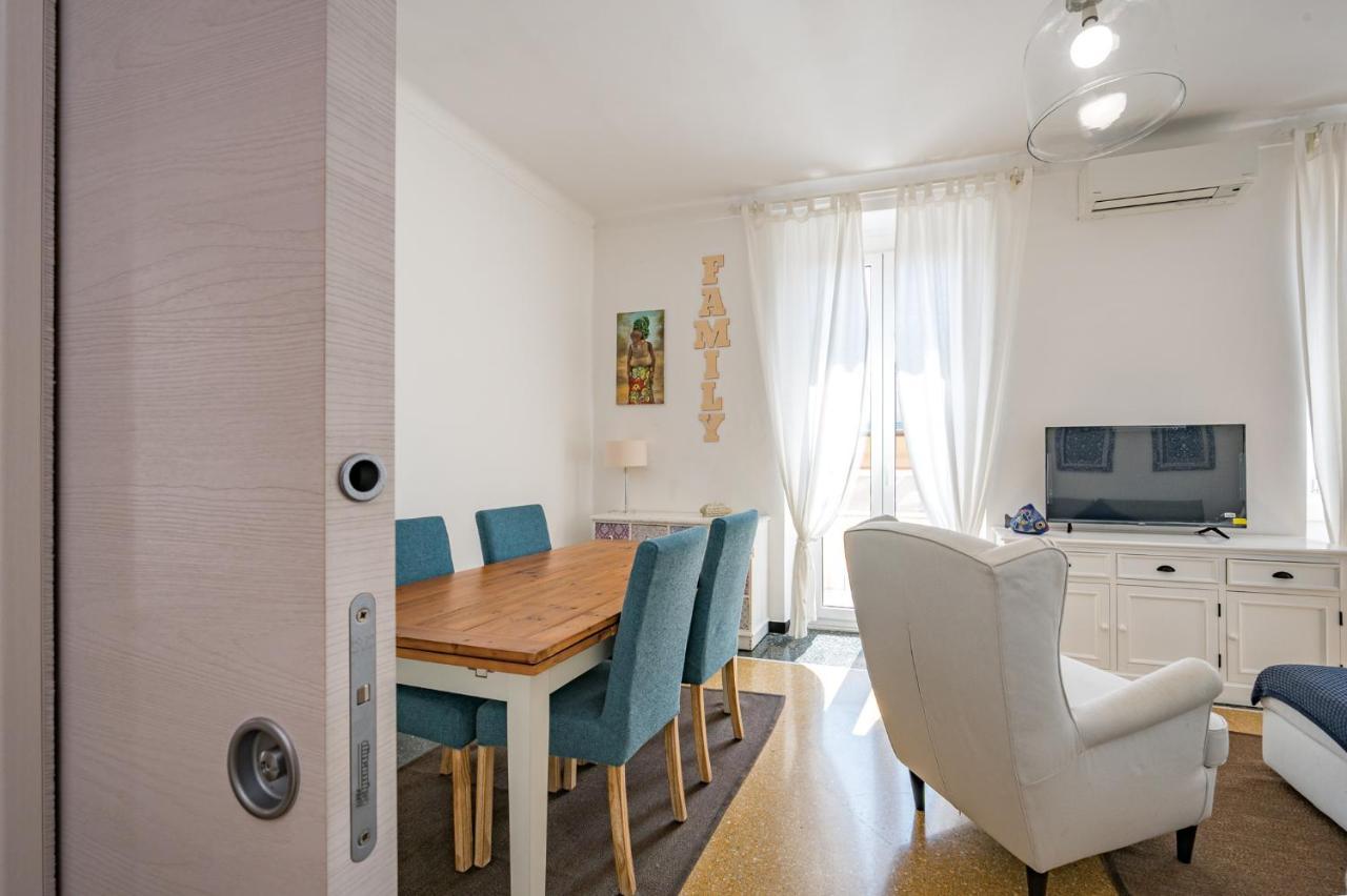 Apartament Joivy Penthouse Flat With Terrace Genua Zewnętrze zdjęcie