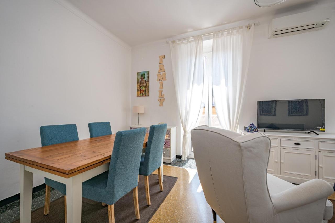 Apartament Joivy Penthouse Flat With Terrace Genua Zewnętrze zdjęcie