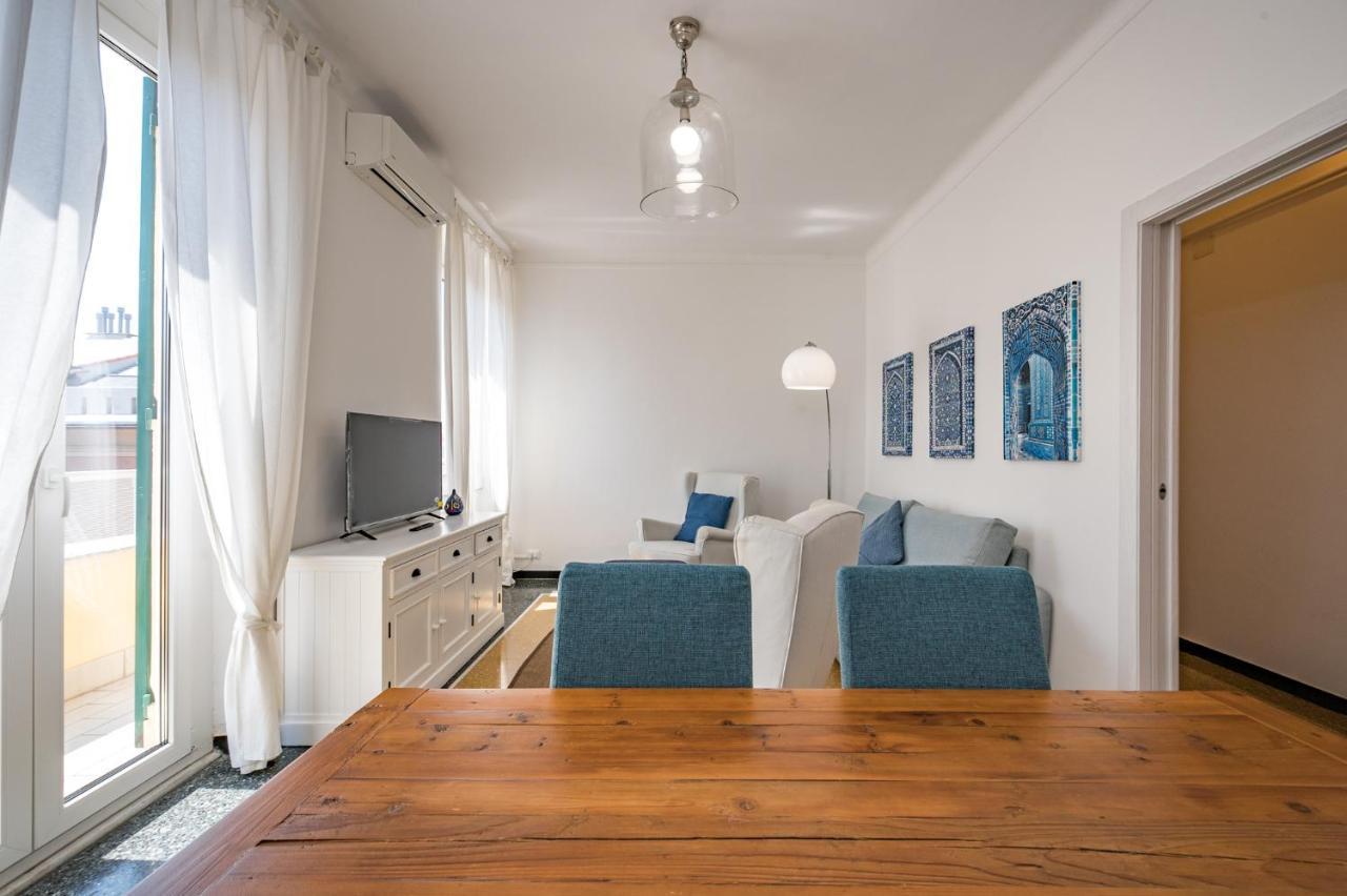 Apartament Joivy Penthouse Flat With Terrace Genua Zewnętrze zdjęcie