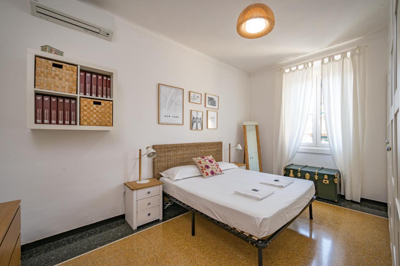 Apartament Joivy Penthouse Flat With Terrace Genua Zewnętrze zdjęcie