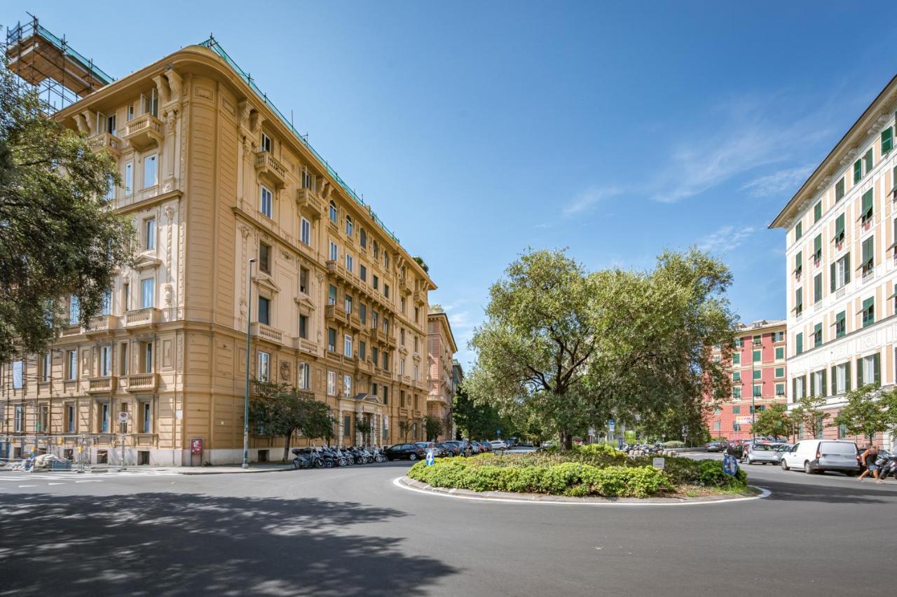 Apartament Joivy Penthouse Flat With Terrace Genua Zewnętrze zdjęcie